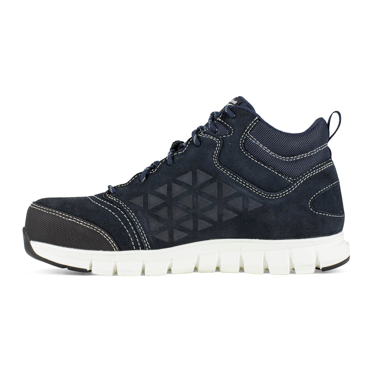 Reebok - Chaussures de sécurité Montantes Bleue Marine en Daim résistant à l'eau embout Aluminium S3 SRC 46 Bleu Marine