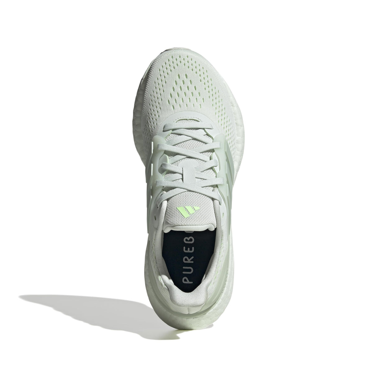 adidas Pureboost 23 Shoes, Zapatillas para Correr Mujer, Crystal Jade/Linen Green Met/Green Spark, 38 EU