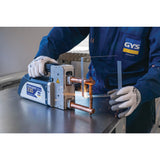 YS Portaspot 230 Mig Spot Welder Welding Heavy Duty Professional full Digital Microprocessor Controlled Handheld Stapler Design Metal Vehicle Weld with Variable Digital Controls 022256-GYS