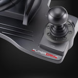 Subsonic Volante Superdrive GS550 Racing con pedales, levas de cambio, palanca de cambios y vibración para Switch, Xbox Serie X/S, PS4, Xbox One y PC (programable para todos los juegos)
