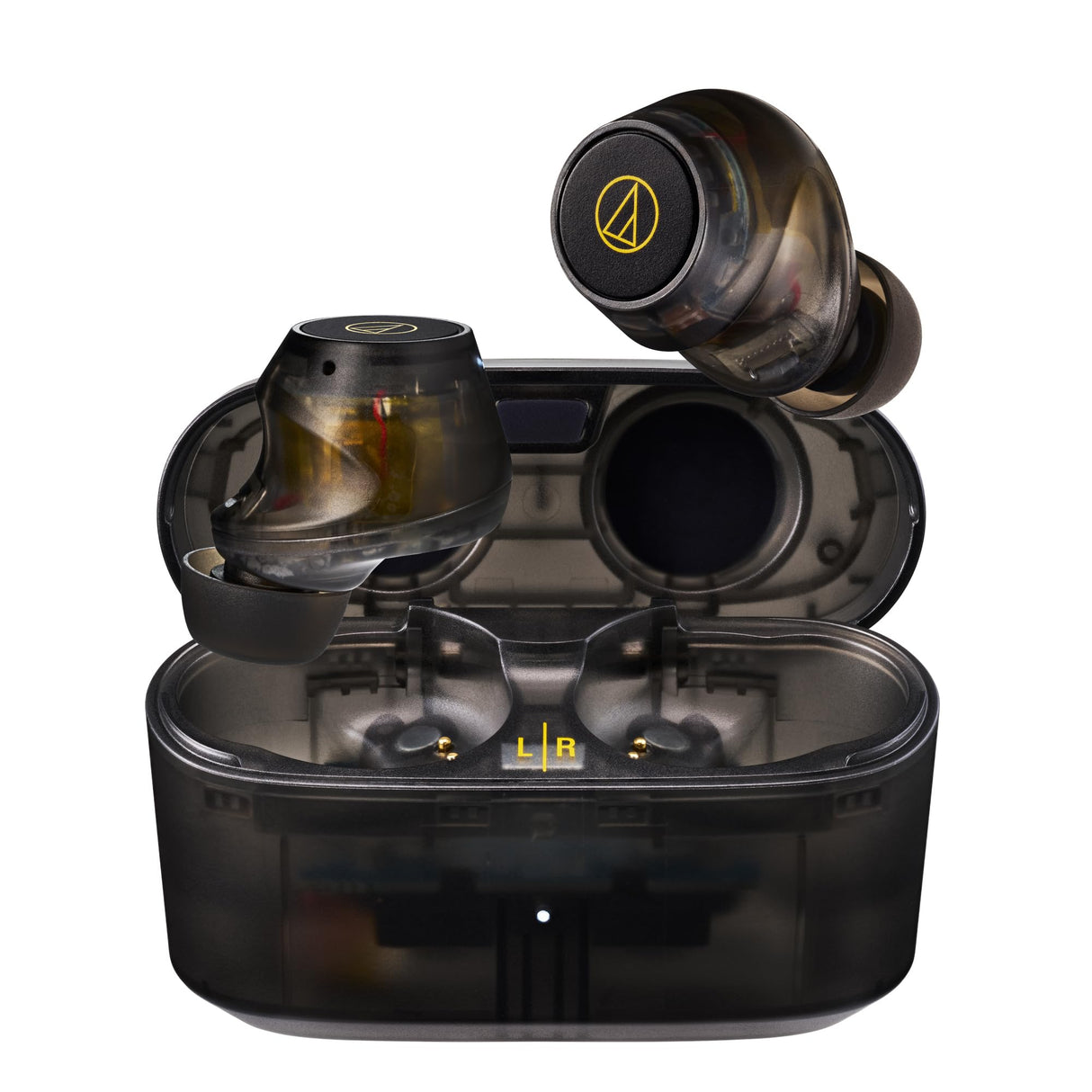 Audio-Technica ATH-CKS30TW+ Auriculares inalámbricos (Negro translúcido)