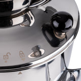 APS 12316 Tetera, Acero Inoxidable, Plata