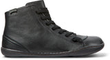 Camper Peu Cami, Barco Ankle Mujer, Negro, 38 EU