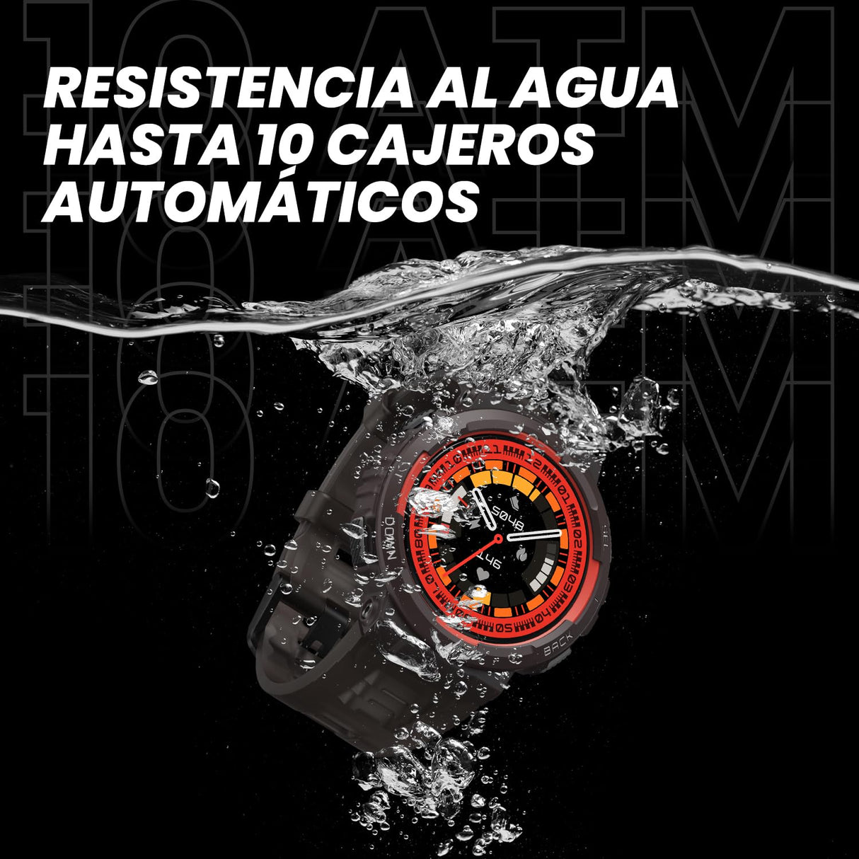 Amazfit Active Edge Smartwatch con diseño Deportivo y de Fitness Resistente y Elegante, GPS, Entrenador de Salud AI, Sport Outdoor, Entrenamientos y Ejercicio, 16 días de batería, 10 ATM