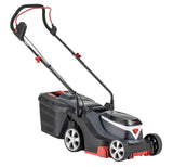 AL-KO Cortacésped con batería de 36 V, 3,25 Li Easy, Ancho de Corte de 32 cm, Ajuste de Altura de Corte Central, Caja de plástico de 35 L, sin batería/Cargador