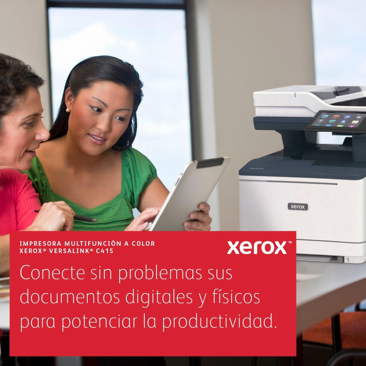 Xerox C415dn A4 40ppm Impresora Láser Multifunción con Impresión Dúplex - Impresión/Escaneo/Copia/fax - Todo en Uno