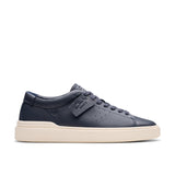Clarks Craft Swift, Zapatillas para Hombre, Piel Azul Marino, 41 EU