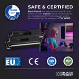 Black Point Juego de 4 Cartuchos de Tóner para HP 117A 43% de aumento de la productividad W2070A W2071A W2072A W2073A con Chip para HP Color Laser MFP 178nw 179fwg 179fnw 178nwg Color Laser 150a 150nw