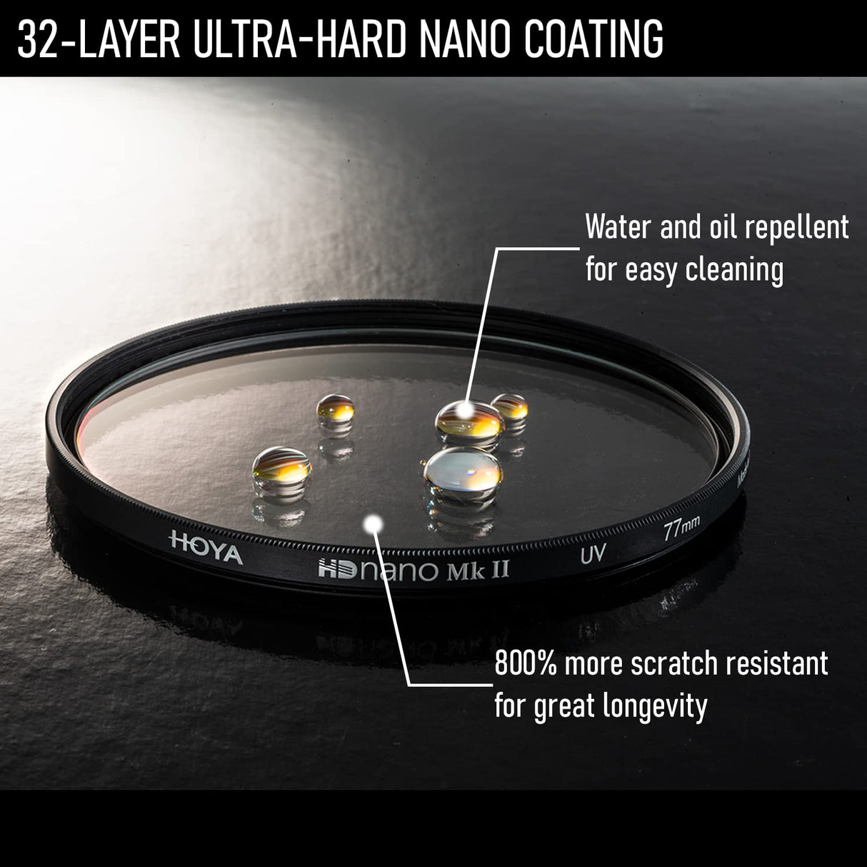 Hoya, UV Filter HD Nano MkII ø77 mm