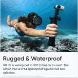 Insta360 GO3S con Memoria de 64 GB (Blanco)