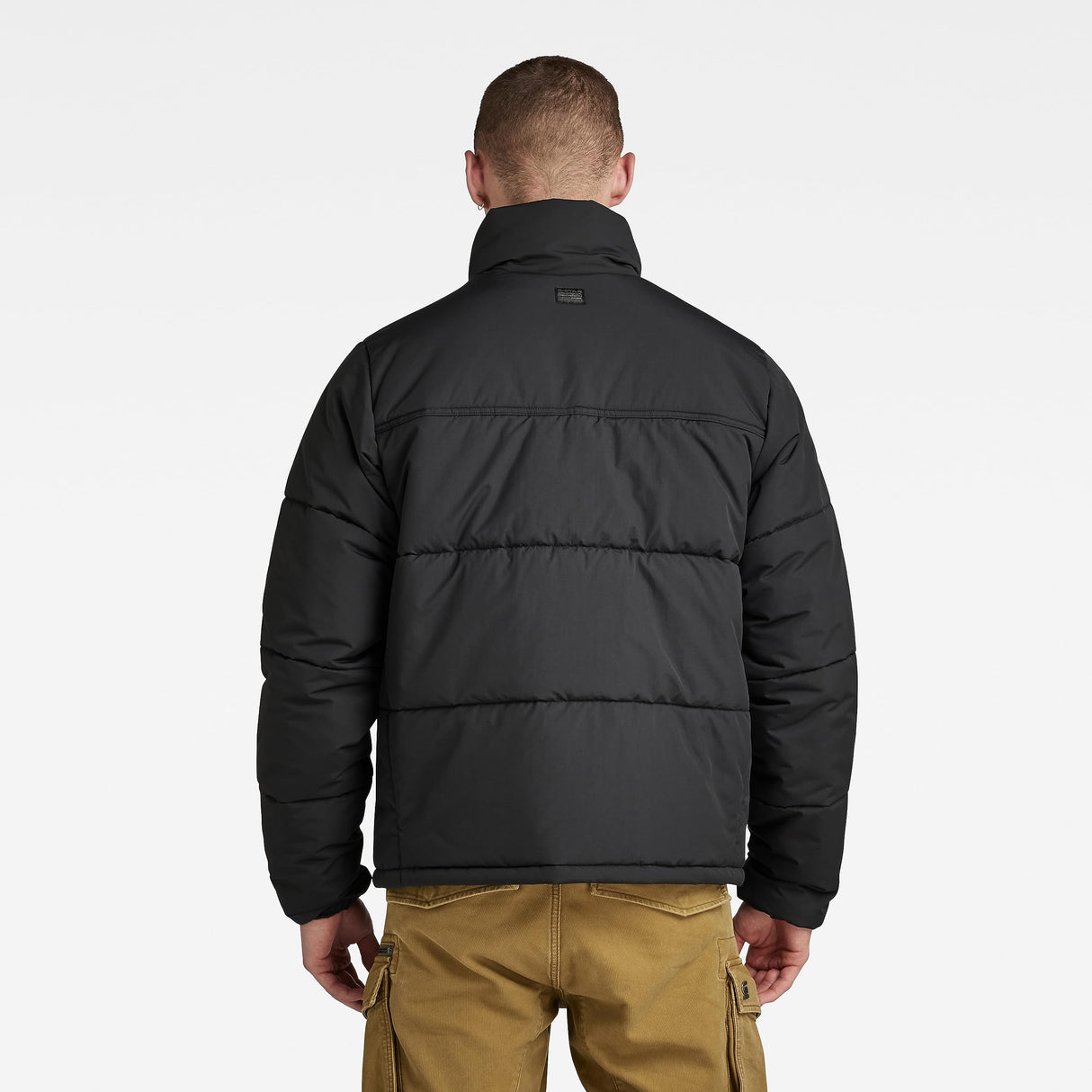 G-Star Para Hombre Chaqueta Foundation Padded, Negro (dk black D22886-D419-6484), L