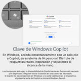 DELL 16 Ordenador Portátil DC16250, Intel Core 7 150U, 16" 2K, 16 GB RAM