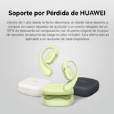 HUAWEI FreeArc Auriculares Open-Ear, Inalámbricos Bluetooth, Resistencia al Agua IP57, 28 Horas, Auriculares Deportivos con iOS, Android o Windows, Verde