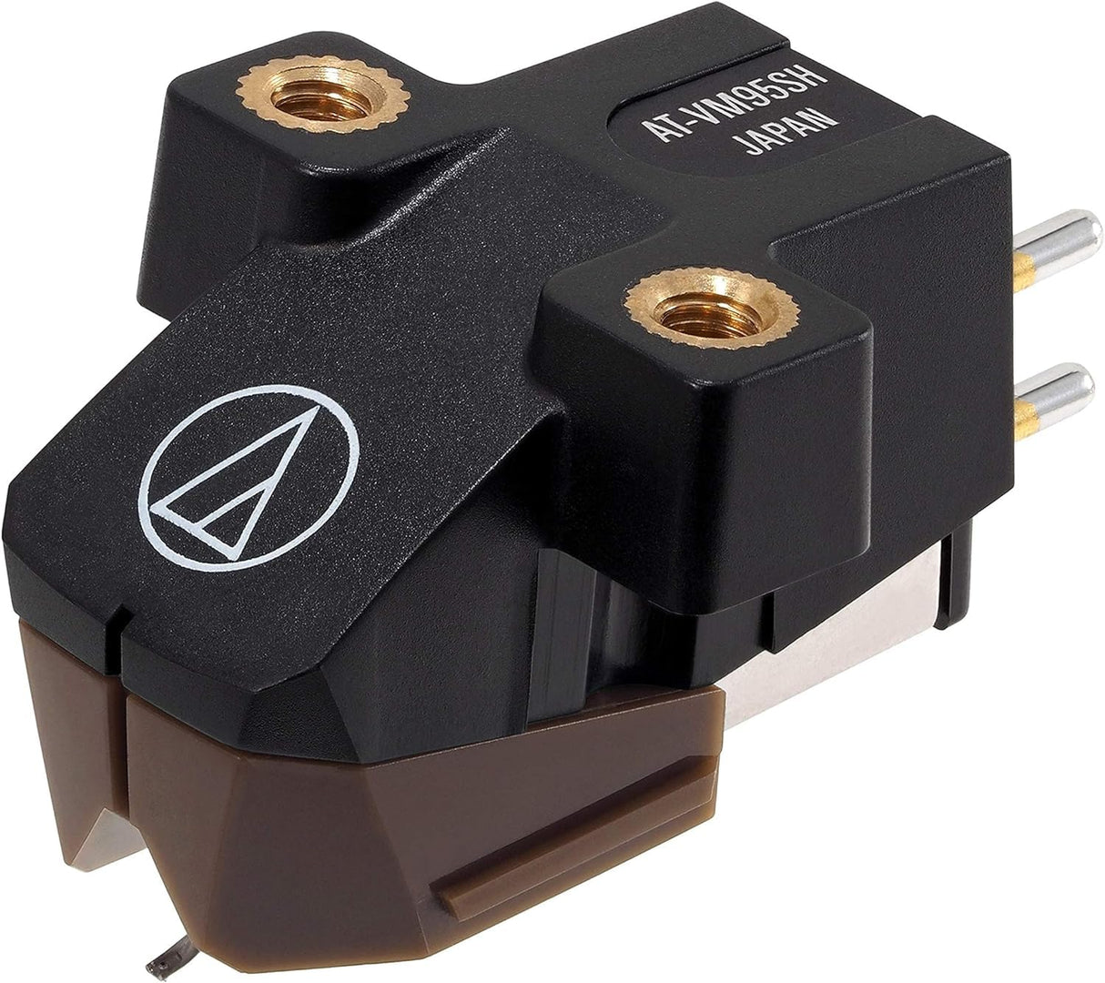 Audio-Technica AT-VM95SH Cápsula estéreo con aguja Shibata serie VM95 Marrón