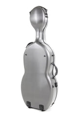 Gewa PS353126 Estuche Cello Policarbonato 4.6, 4/4 Gris Rolly