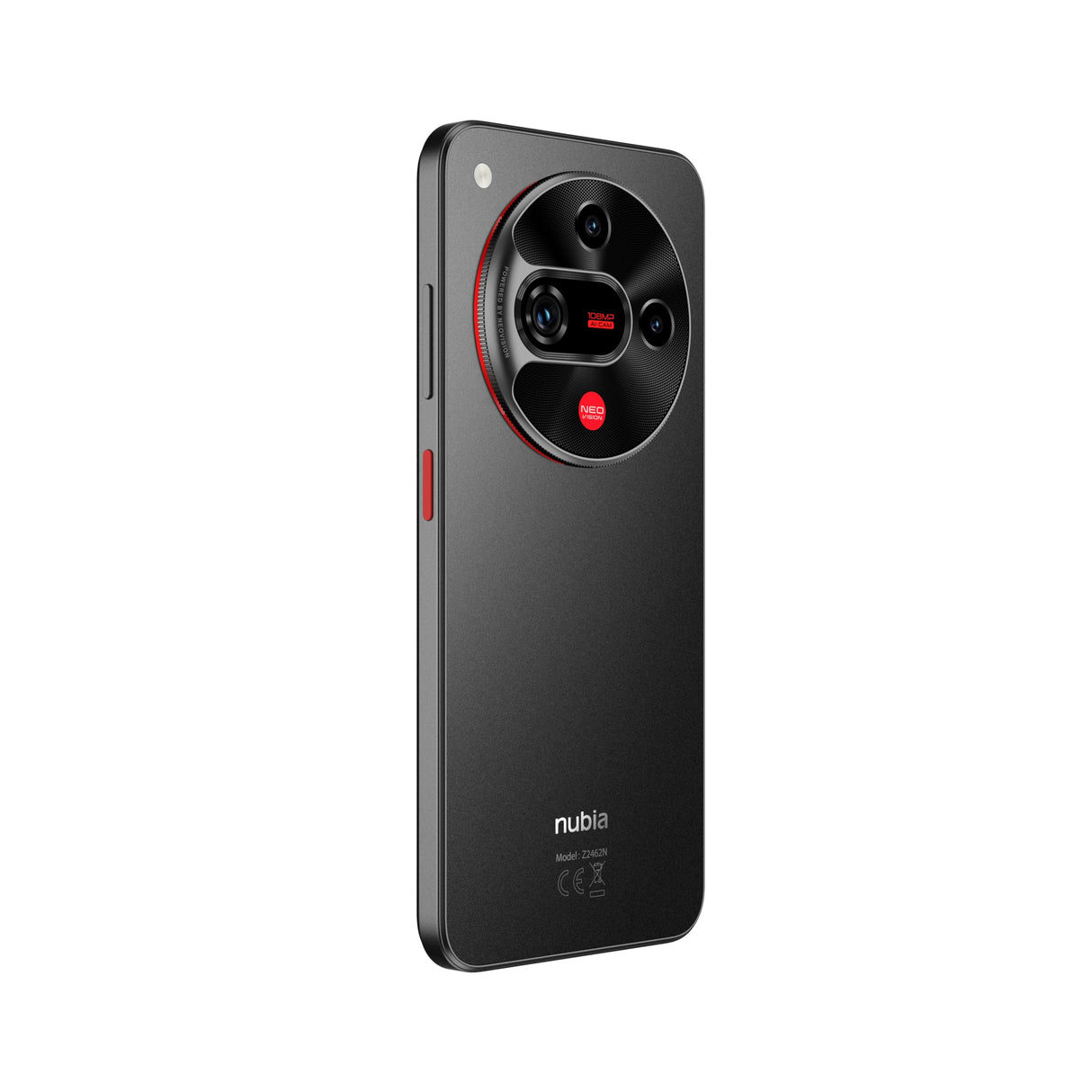 ZTE Nubia Focus 2 5G, Smartphone Libre con IA, 8GB+256GB, Pantalla 6,7" HD+ 120Hz, Cámara 108MP, Batería 5000mAh, Carga Rápida 18W, Android 15, Incluye Funda y Protector, Negro