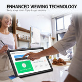 ViewSonic TD2223 - Monitor táctil de 22" Full HD, HDMI, USB, 10 Puntos, Soporte Integrado, Altavoz, Color Negro