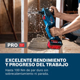 Atornillador angular a batería GRD 18V-127 HX con Bosch Professional 18V System
