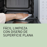 Panasonic NN-DF37PWEPG Horno Microondas y Grill, 1000W, 23L, Inverter, Modo Eco Combi, Plato no Giratorio, 16 Programas Automáticos, Bandeja Esmaltada, Rejilla Alambre, Fácil Limpieza, Blanco