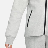 Nike FB8338-063 Sportswear Tech Fleece Windrunner Sweatshirt Mujer DK GREY HEATHER/BLACK Tamaño M