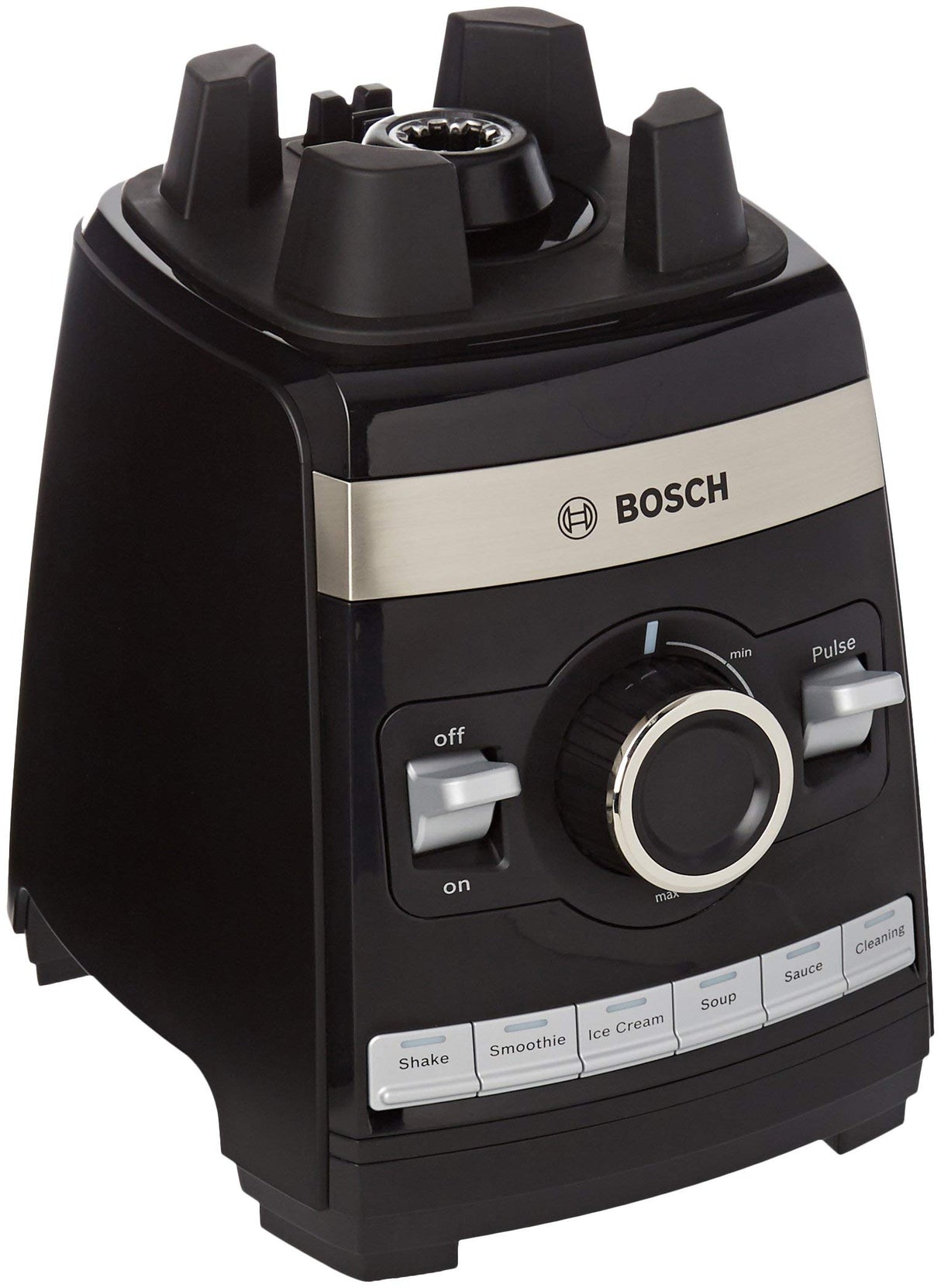 Bosch - Batidora de vaso, VitaBoost, 1600 W 6 programas, Jarra de 2,5 l, Negro, MMBH6P6B