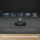 DREAME X40 Master Robot Aspirador, 12000Pa Robot Aspirador y Fregasuelos con Vaciado Automátic, Navegación Inteligente, Autolimpieza con Mopa, Modo Apto para Mascotas, Estación Base 8 en 1
