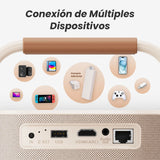 【Sound by JBL&Built-in Battery】 WiFi Bluetooth,Yaber T2 Proyector Full HD 1080P Nativo,Auto Enfoque/Keystone, Vídeo Proyector Cine en Casa/Exterior para Movil/iOS/Android(Camouflage)