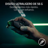 Razer DeathAdder V4 Pro - Ratón para Esports ergonómico inalámbrico y Ultraligero - 56g - 2,4 GHz Hyperspeed - Focus Pro 45K Sensor - 8K Hz Polling - Switches ópticos Gen-4 - PC/Mac | Negro
