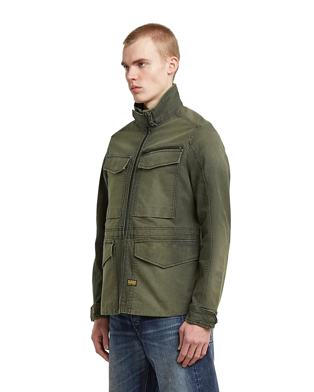 G-STAR Rovic Slim Field Jkt Chaqueta, Vintage Dust Asfalt D26117-E172-H514, L Hombres