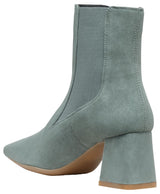 Geox D Giselda C, Bota de Tobillo Mujer, Salvia, 39 EU