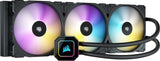 Corsair iCUE H170i ELITE CAPELLIX Refrigeración Líquida de CPU 33 LED RGB CAPELLIX Ultrabrillantes, Radiador 420mm, Tres Ventiladores PWM de Magnética de 140 mm, iCUE COMMANDER CORE Incluido Negro