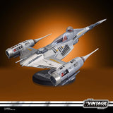 Star Wars La colección Vintage - Caza Estelar N-1 de El Mandaloriano - Serie The Mandalorian - Figura y vehículo a Escala de 9,5 cm