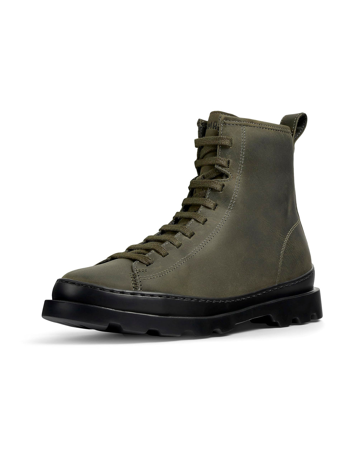 Camper Brutus K400325, Bota Media Pantorrilla, Mujer, Verde 037, 37 EU