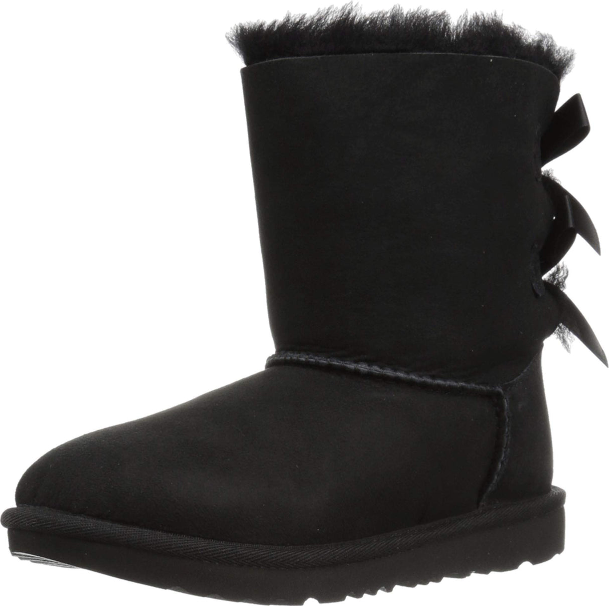 UGG Bailey Bow II, Botas Clásicas Unisex niños, Negro 36 EU