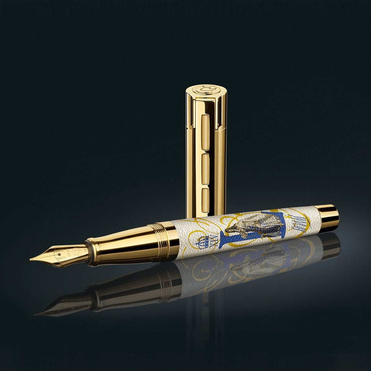 Staedtler "Louis XIV de Premium – Pluma estilográfica de punta mediana