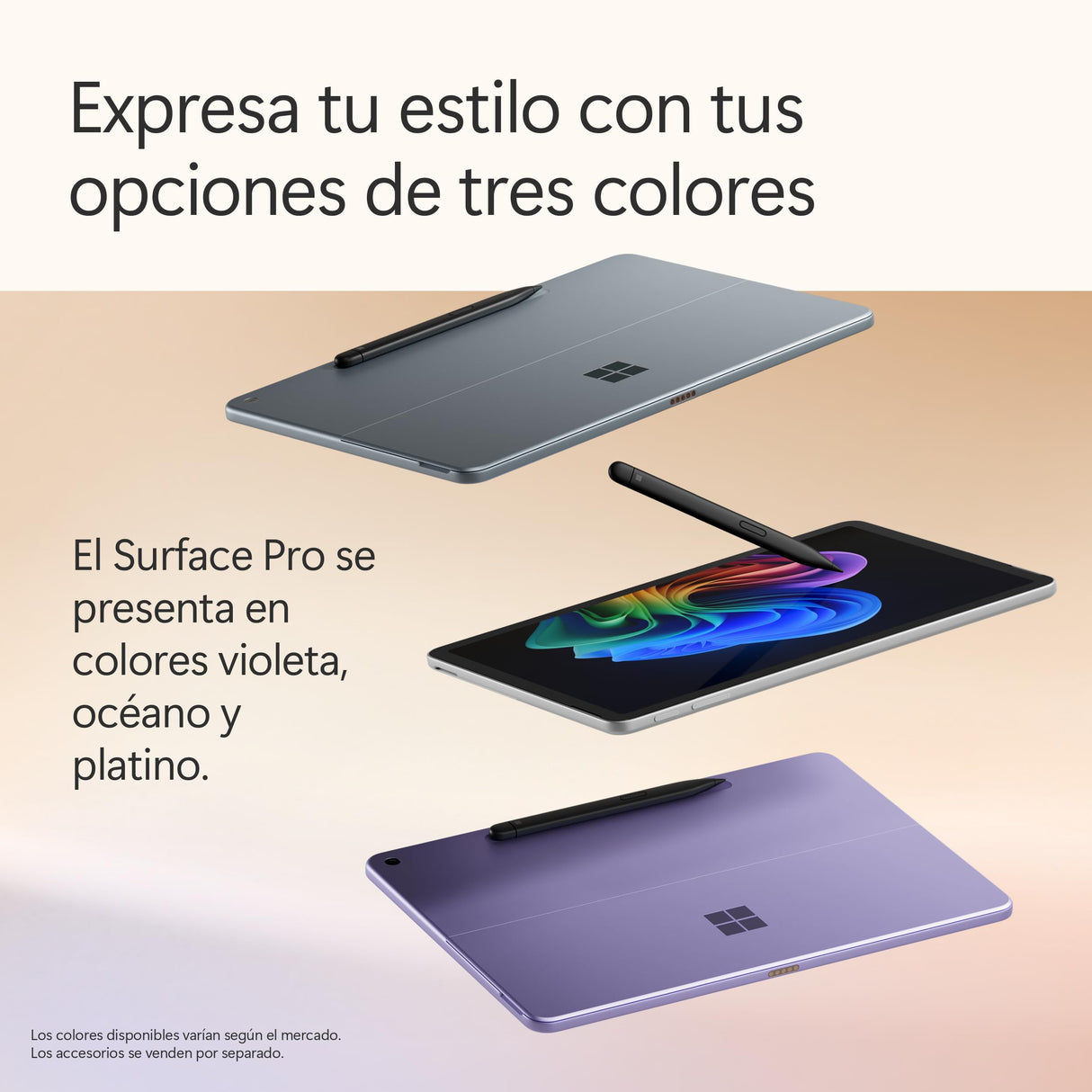 Microsoft Surface Pro | Copilot+ PC | Pantalla táctil LCD 12” | Snapdragon X Plus | 16GB RAM | Almacenamiento de 256GB | Último Modelo | Platino