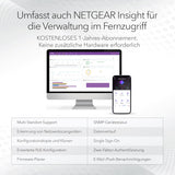 Netgear 48-Port Smart Ethernet Switch (GS748T), Gigabit Switch with 2 x 1G SFP and 2 x 1G Combos, Desktop or Rack Mount