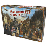 Days of Wonder | ¡Aventureros al Tren! Legacy Leyendas del Oeste |Juego de Estrategia de Trenes para Adultos y Familias | A Partir de 10 Años | De 2 a 5 Jugadores | 30-90 Minutos por Partida | Español