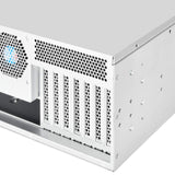 Silverstone SST-RM400 - Chasis para Servidor de Montaje en Rack de 4U, admite hasta SSI-CEB mainboard y ATX (PS2) / Mini PSU redundante