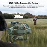 NEEWER CM28 Ultra Inalámbrico Lavalier Solapa Micrófono Sistema Estuche Carga Sin Comprimir 48KHz 24Bit 8GB Almacenamiento Grabación 14H Cancelar Ruido Mini Mic para iPhone iPad Android Cámara PC