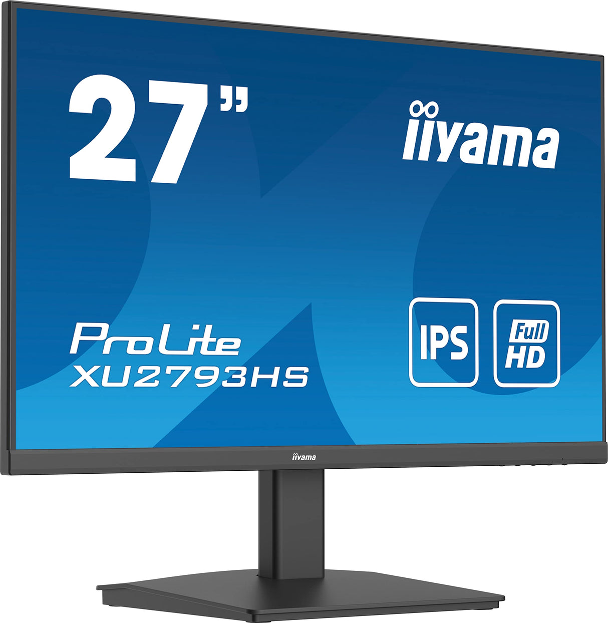iiyama XU2793HS-B6 27" Panel IPS, EyeComfort/EyeSafe 2.0, 1920x1080100Hz, 250cd/m², Altavoces, HDMI, DisplayPort, 1ms (MPRT), FreeSync