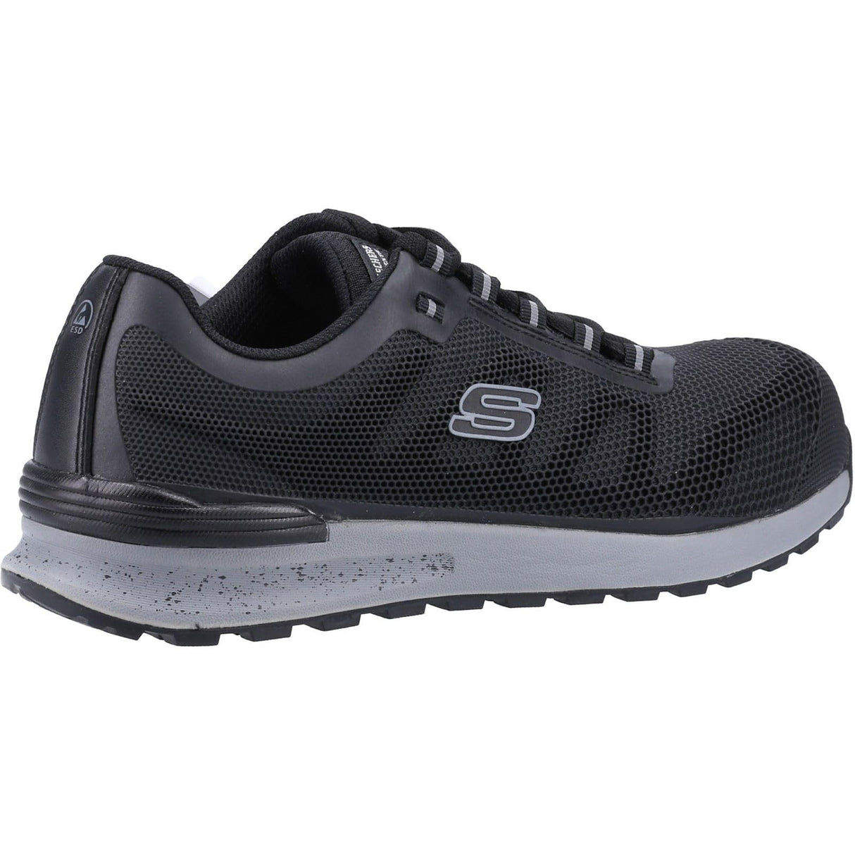 Skechers BULKLIN BRAGOO, Zapatillas para Hombre, Black KPU + Mesh, 39 EU
