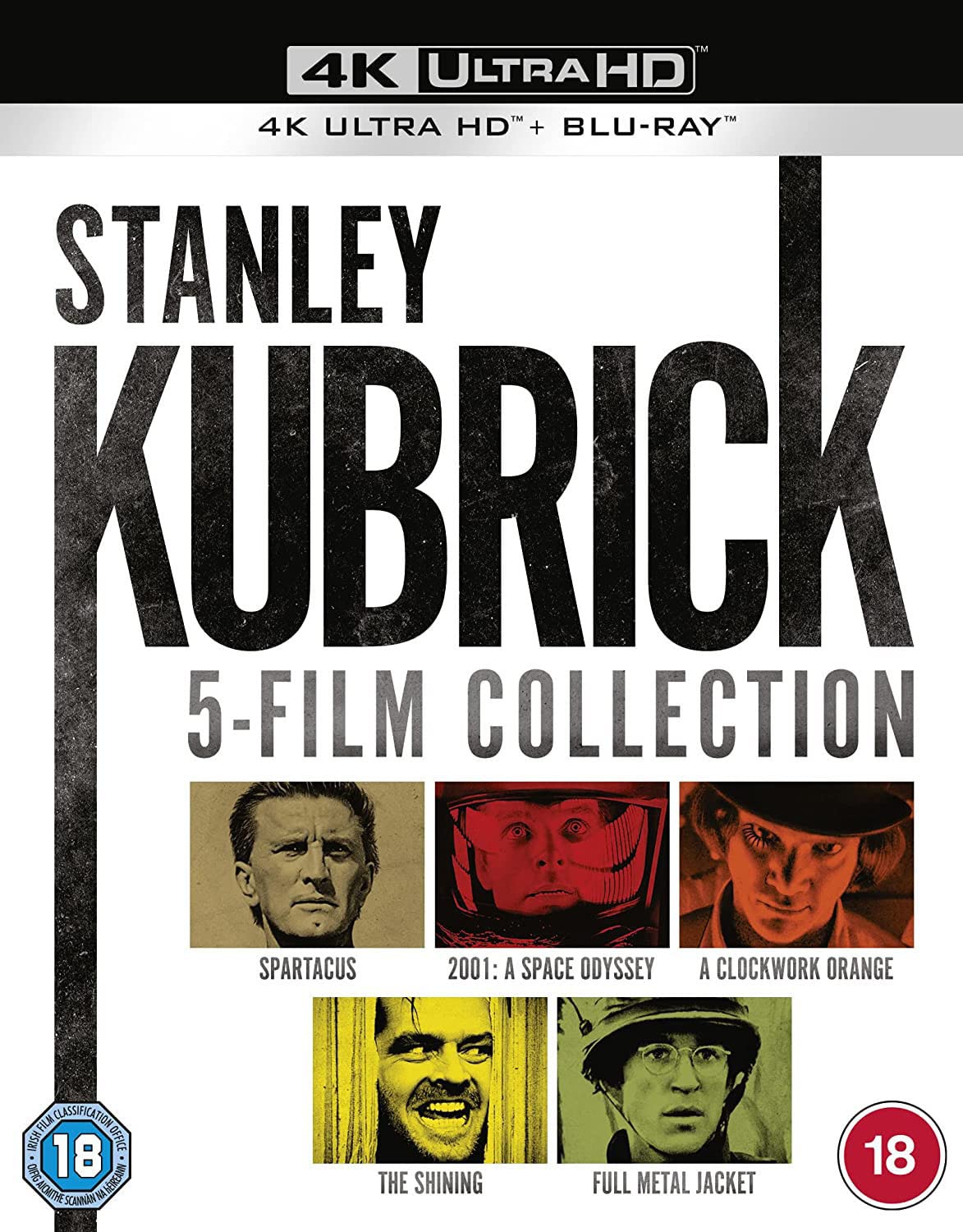 Stanley Kubrick: 5-film Collection [4K Ultra-HD] [] [Blu-ray] [1960] [Region Free]
