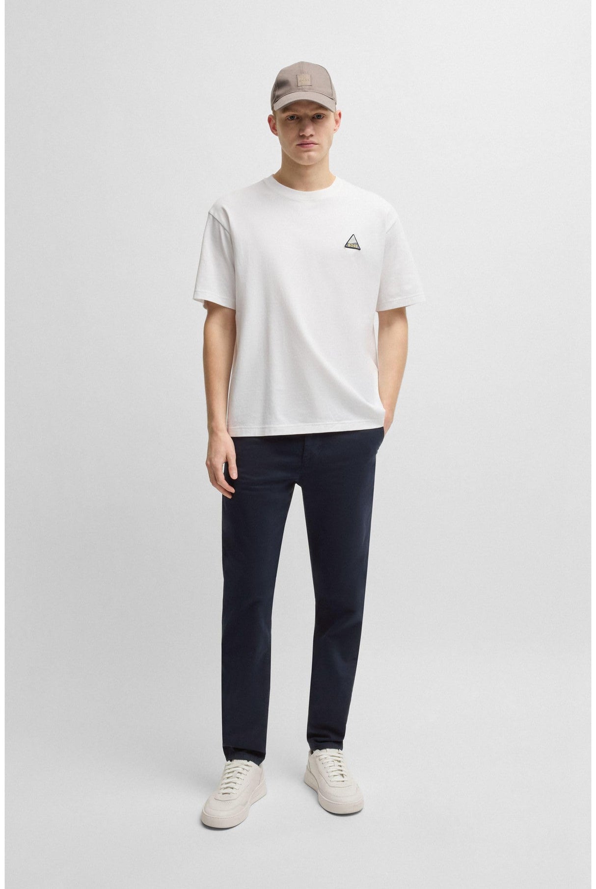 BOSS Chino_Tapered 10242156 01, Dark Blue404, 31W / 34L para Hombre