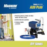 Magnum by Graco 17C243 Pulverizador de Pintura airless A20 Plus, Uso doméstico (caudal de 0,9 l/min, máx. presión 207 Bar)