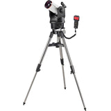 Bresser Messier MCX-102 - Telescopio con Distancia Focal de 1470 mm y telescopio Goto EQ/AZ con Montaje ecuatorial o azimutal, Incluye trípode