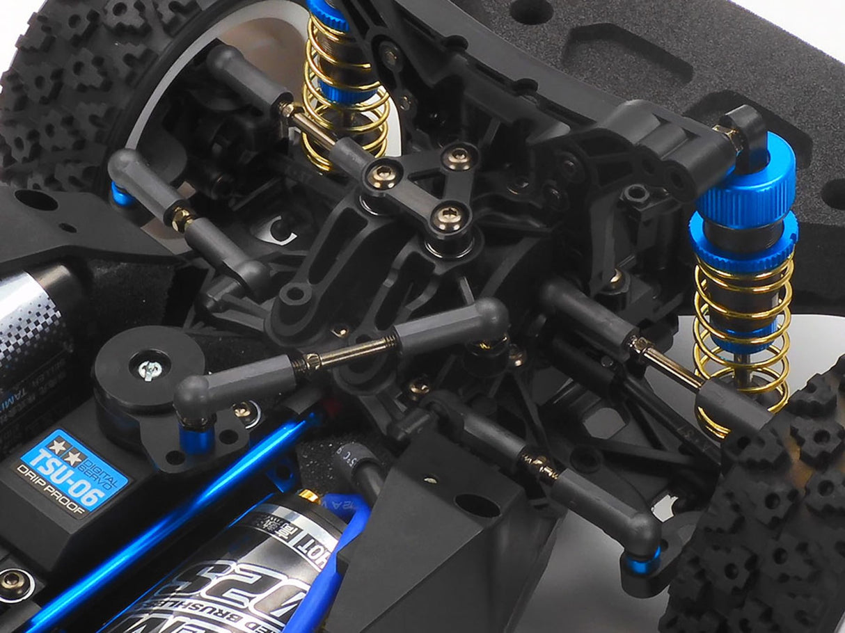 Tamiya 58707 1:10 RC XV-02 Pro Chassis Kit Kardan - Coche teledirigido, chasis RC, modelismo, Kit para Montar, Hobby, Tinkering