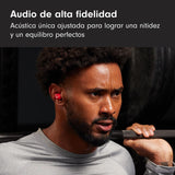 Beats Solo Buds — Auriculares intraurales Bluetooth inalámbricos | 18 Horas de autonomía | Compatibilidad con Apple y Android | Micrófono Integrado - Rojo Transparente