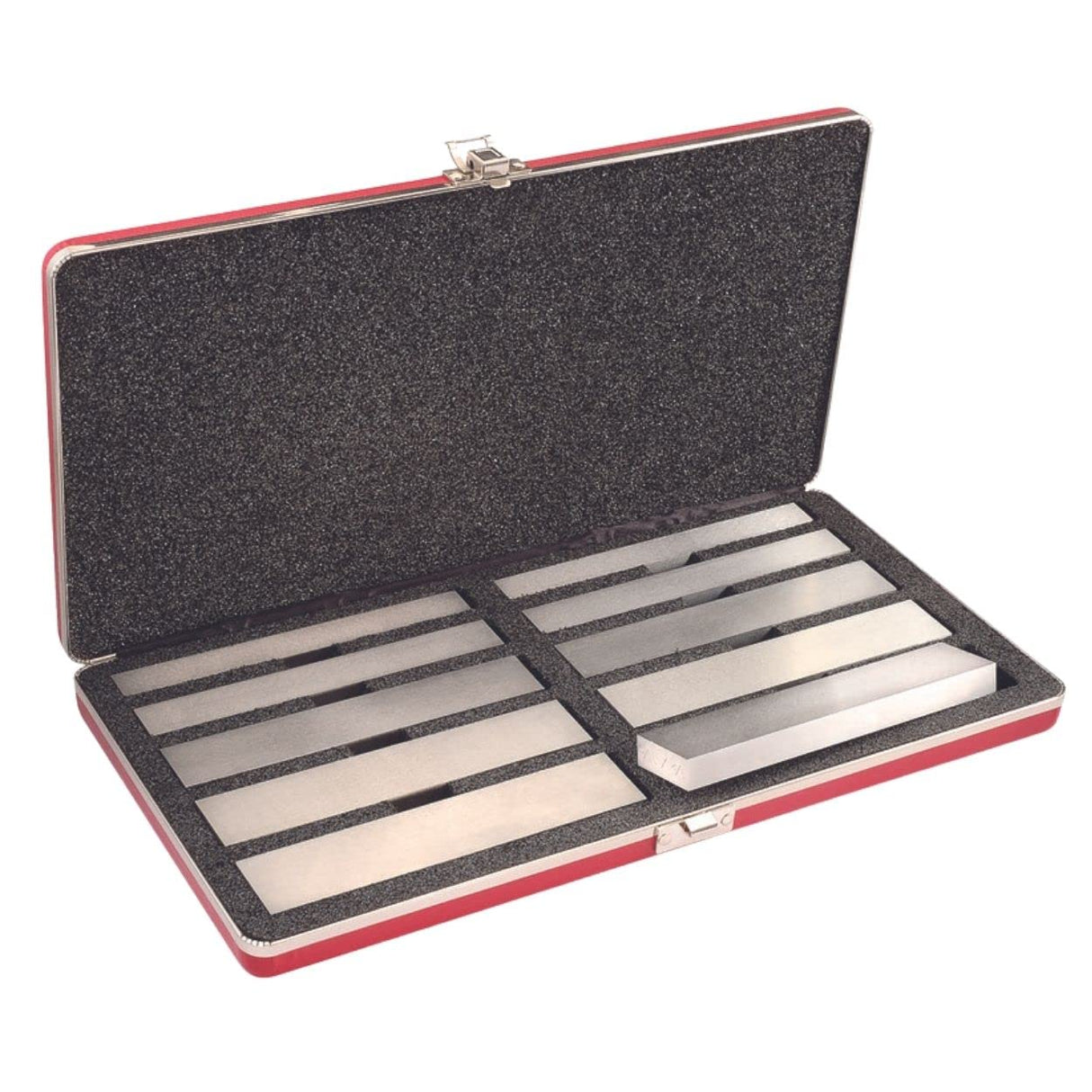 Starrett S384-3ZZ- Juego de paralelos de acero de 1,27 cm de grosor, longitud de 15,24 cm, 5 pares