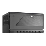 SilverStone Technology SST-CS381 v1.2 - Caja de Almacenamiento ATX Midi Tower para Ordenador, Interior Negro, Compatible con 8 bahías de Disco Duro de 3,5" o 2,5", Puerta Frontal con Cerradura, Negro